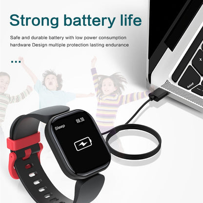 H99 1.4 inch TFT Screen Smart Bracelet Support Heart Rate Sleep Monitoring IP68 Waterproof Sports Watch with Alarm Clock Learning Bracelet for Children