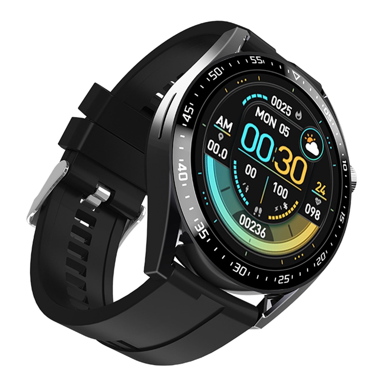 HW3Pro NFC Smartwatch Waterproof Activity Sports Tracker 24H Heart Rate Blood Pressure Monitoring Intelligent Bracelet