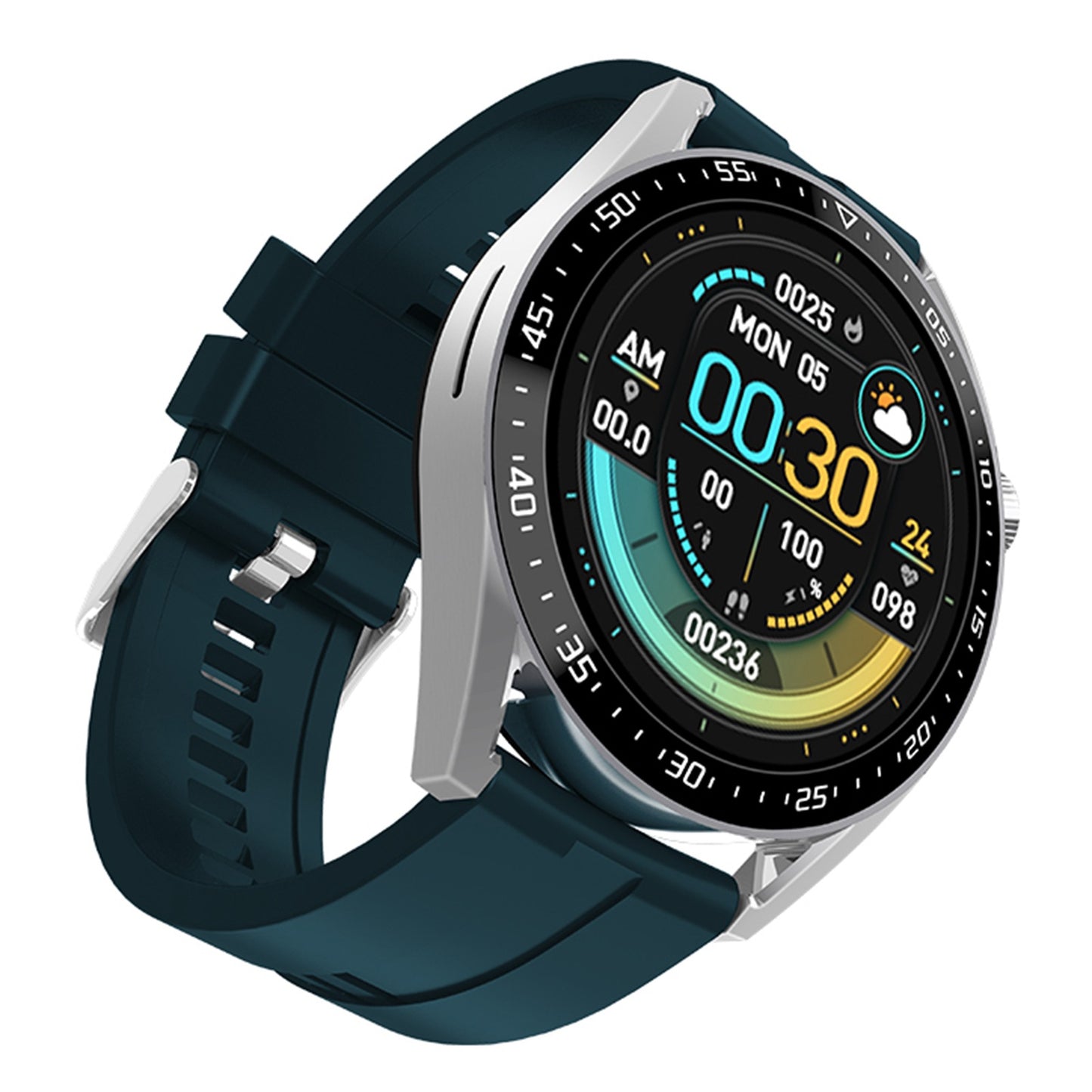 HW3Pro NFC Smartwatch Waterproof Activity Sports Tracker 24H Heart Rate Blood Pressure Monitoring Intelligent Bracelet