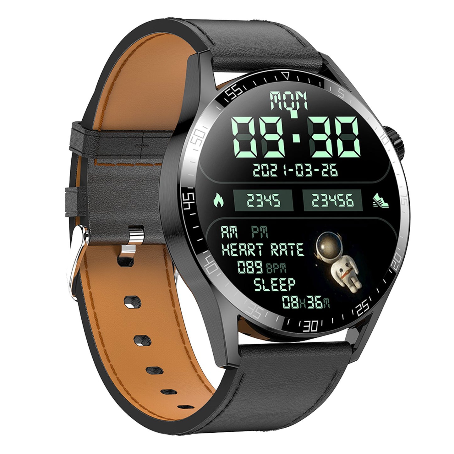 H40 1.28 inch Screen Smart Bracelet Support HD Bluetooth Calling Health Watch with Heart Rate, Blood Pressure, Blood Oxygen Monitoring