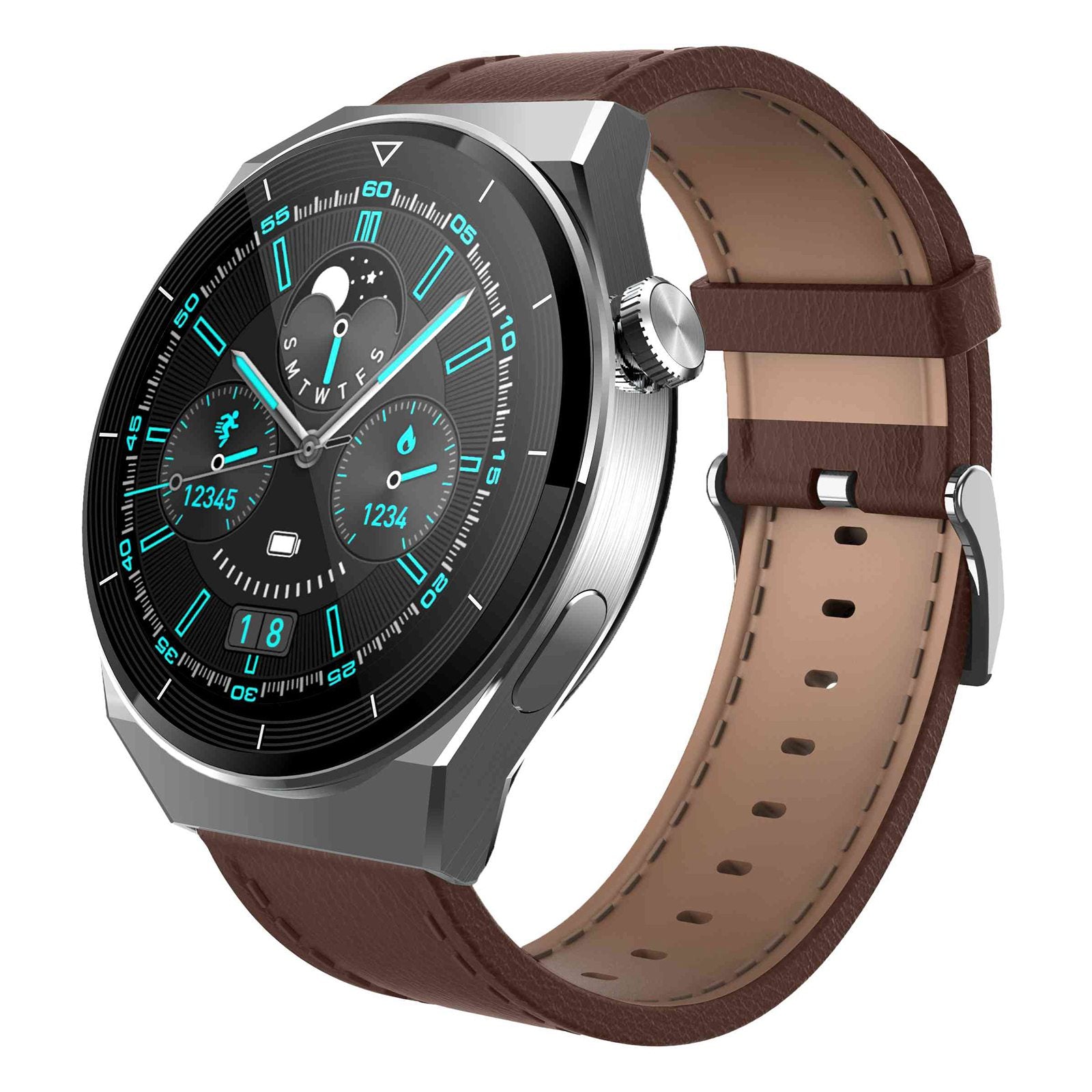 GT3MAX 1.39 inch IPS Smart Bracelet Bluetooth Call Health Watch with Heart Rate / ECG Monitoring / NFC