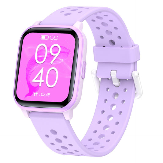 H69 Kid Smart Watch with Heart Rate Sleep Monitoring Anti-lost Waterproof Bracelet Support Music, Take Photo, Games