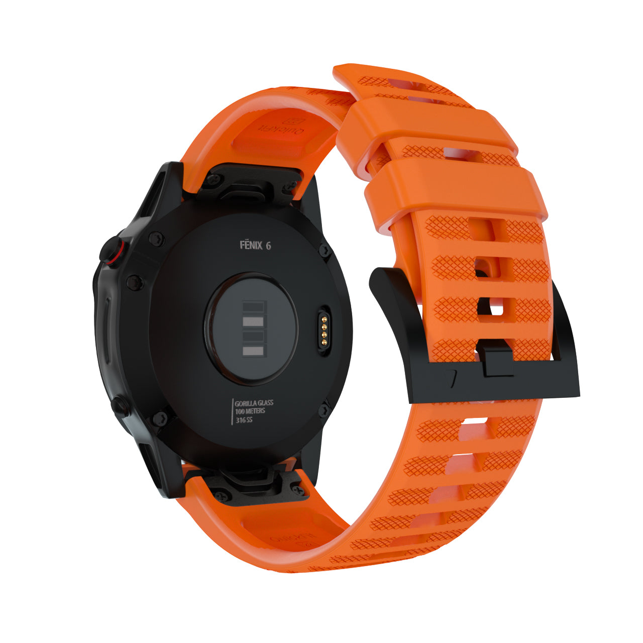 For Garmin Fenix 7/6 Sapphire GPS/6 Pro GPS/6 GPS/5 Plus/5 Silicone Smart Watch Band Adjustable Wrist Strap