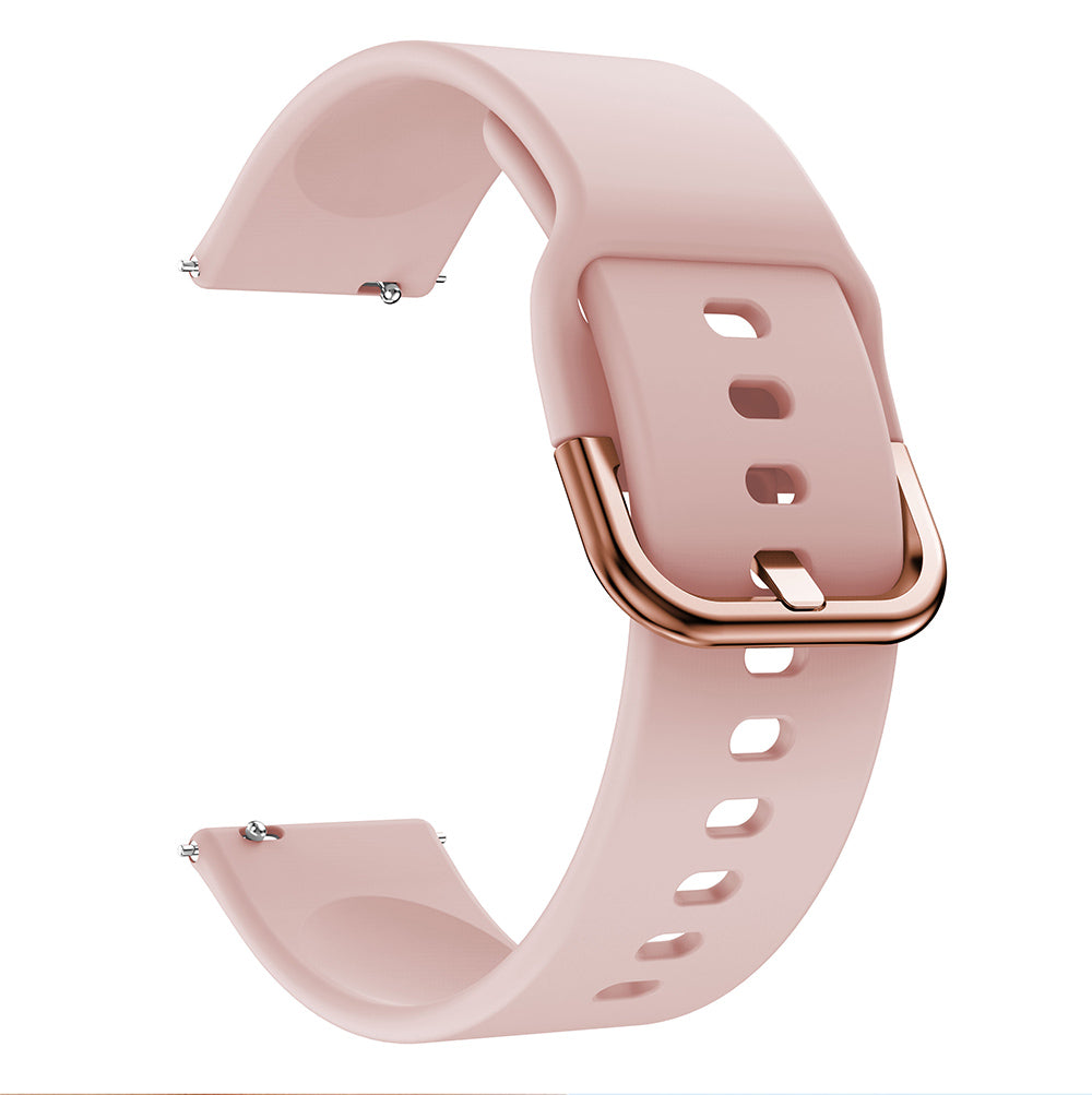 22mm Silicone Watch Strap Adjustable Wrist Band Replacement for Samsung Galaxy Watch 46mm