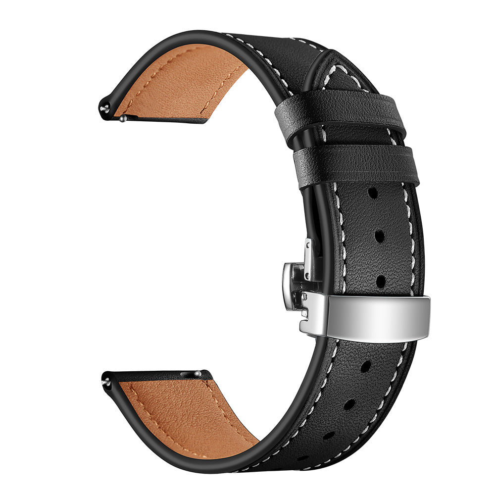 22mm Genuine Leather Watch Strap Replacement for Huawei Watch GT1 / 2 / Watch Magic