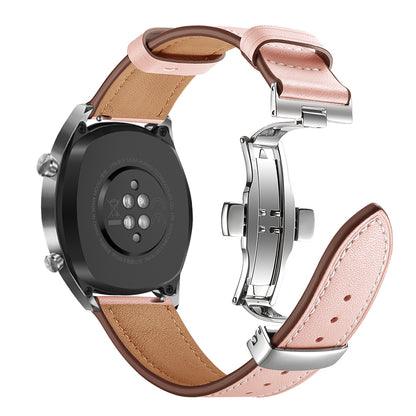 22mm Genuine Leather Watch Strap Replacement for Huawei Watch GT1 / 2 / Watch Magic