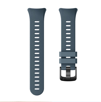 Silicone Watch Band Strap Black Buckle for Garmin Forerunner 45