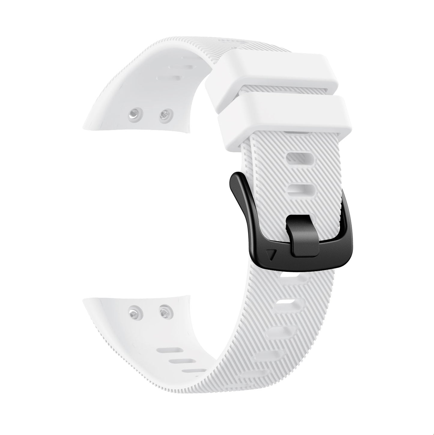 Silicone Wrist Strap with Black Buckle for Garmin Forerunner 45S