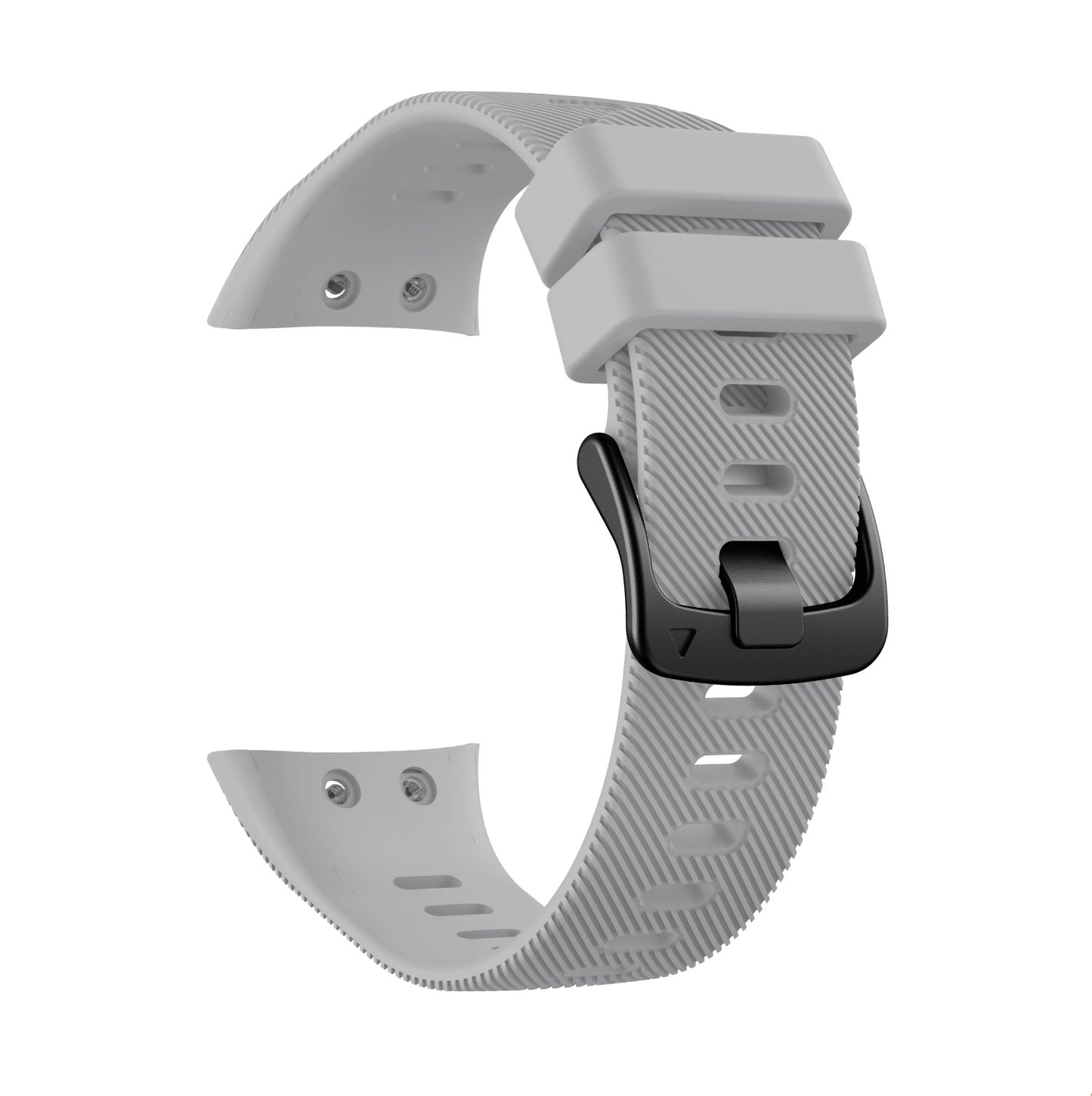 Silicone Wrist Strap with Black Buckle for Garmin Forerunner 45S