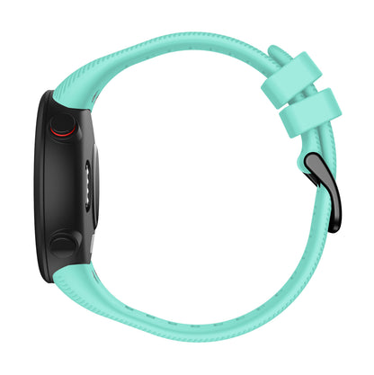 Silicone Wrist Strap with Black Buckle for Garmin Forerunner 45S