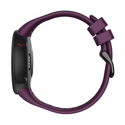 Silicone Wrist Strap with Black Buckle for Garmin Forerunner 45S