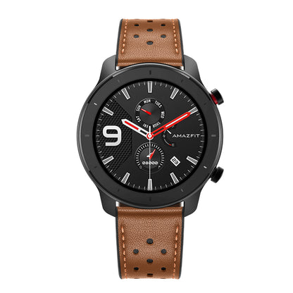 20mm Genuine Leather Coated Watch Strap for Huami Amazfit GTR 42mm