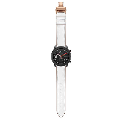 Genuine Leather Watch Band 22mm for Huami Amazfit GTR 47mm