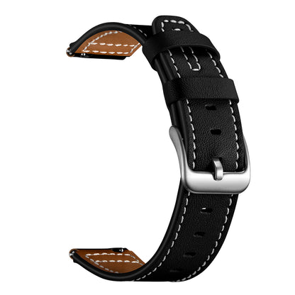 18mm Genuine Leather U Shape Head Watch Band for Huawei TalkBand B5/B3 Active/B2 Active