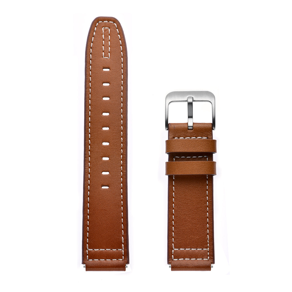 18mm Genuine Leather U Shape Head Watch Band for Huawei TalkBand B5/B3 Active/B2 Active