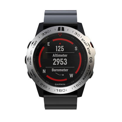 Stainless Steel Watch Bezel (Type B) for Garmin Fenix 5X/5x Plus