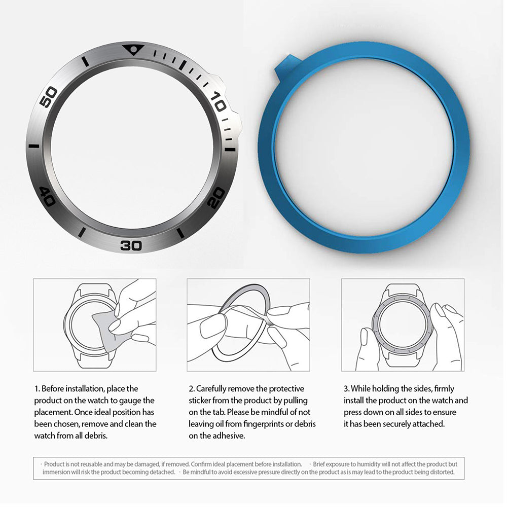 Stainless Steel Watch Bezel Ring Frame (A Type) for Garmin Fenix 3/Fenix 3 HR