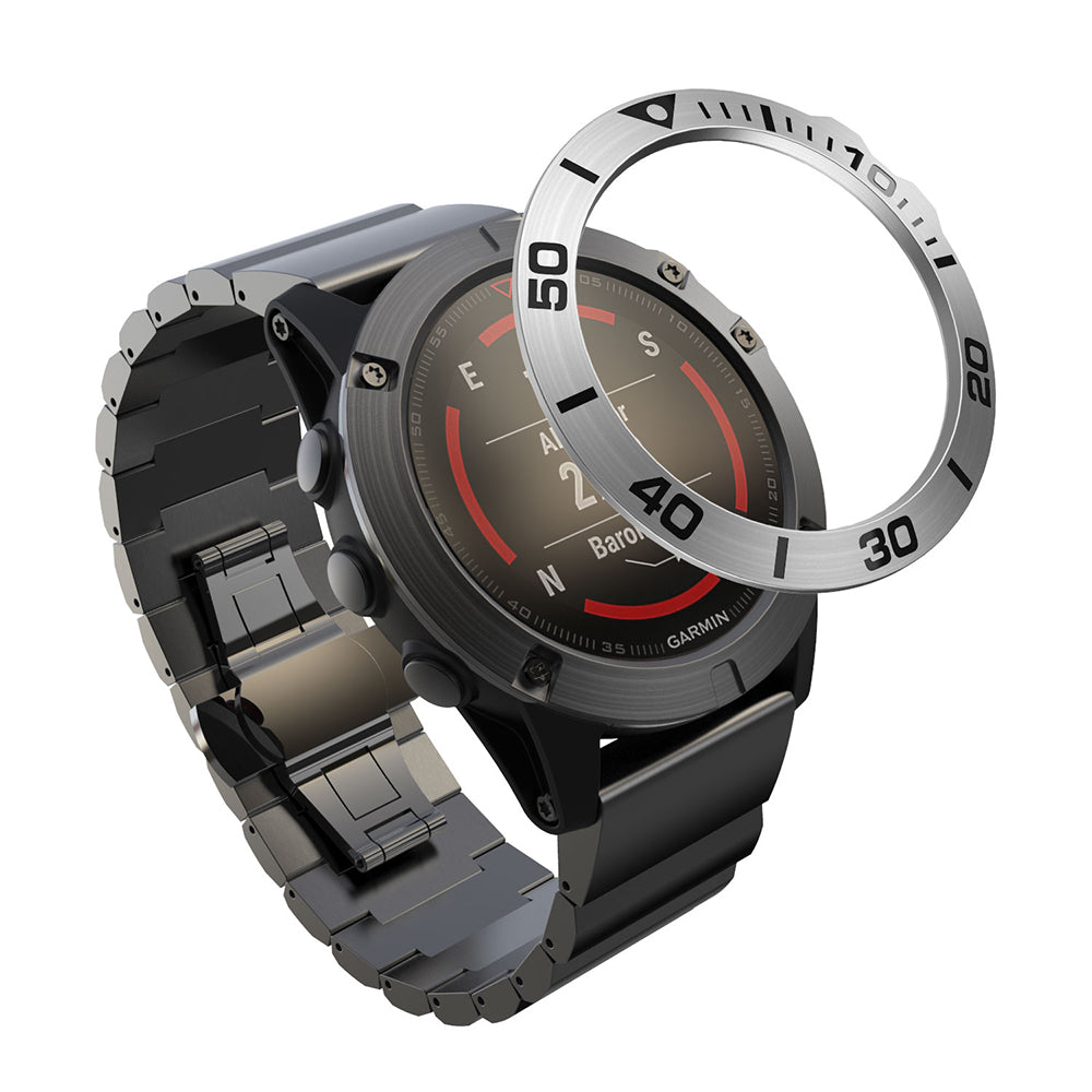 Stainless Steel Watch Bezel (Type A) for Garmin Fenix 5X/5x Plus