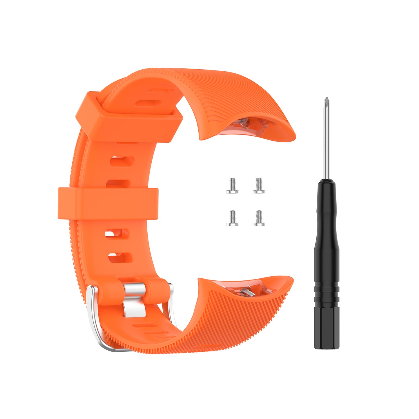 Silicone Strap Replacement Bracelet Watchband for Garmin Swim 2