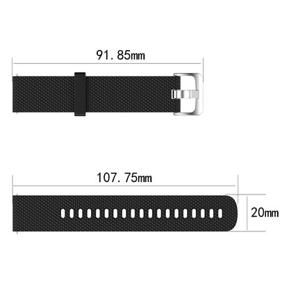 Soft Silicone Smart Watch Strap Replacement Strap 20mm for POLAR Ignite Smart Watch