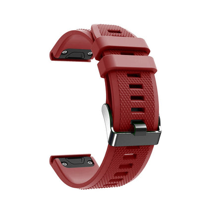 Silicone Watch Strap for Garmin Fenix 5/Fenix 5 Plus/Forerunner 935/Approach S60 with 2 Screwdrivers