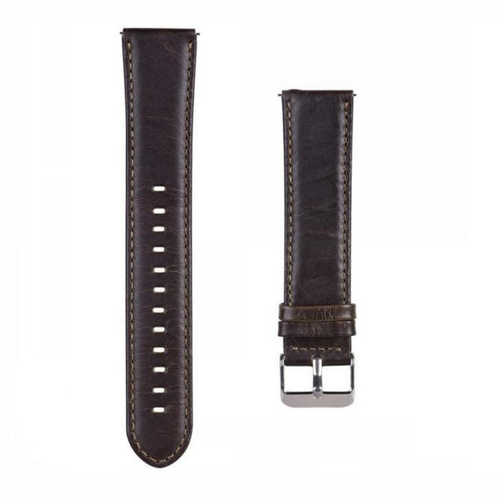 Leather Replacement Strap for Fossil Gen3 Q Explorist/Gen 2/Q Explorist Gen3/Q Explorist HR Gen4/Gen5 Carlyle HR/Julianna HR