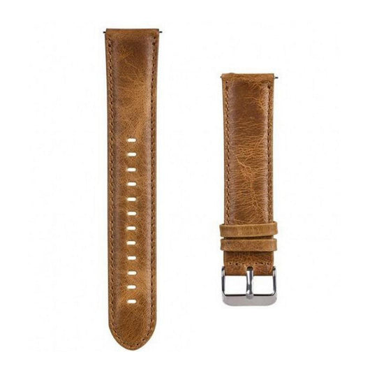 Leather Replacement Strap for Fossil Gen3 Q Explorist/Gen 2/Q Explorist Gen3/Q Explorist HR Gen4/Gen5 Carlyle HR/Julianna HR