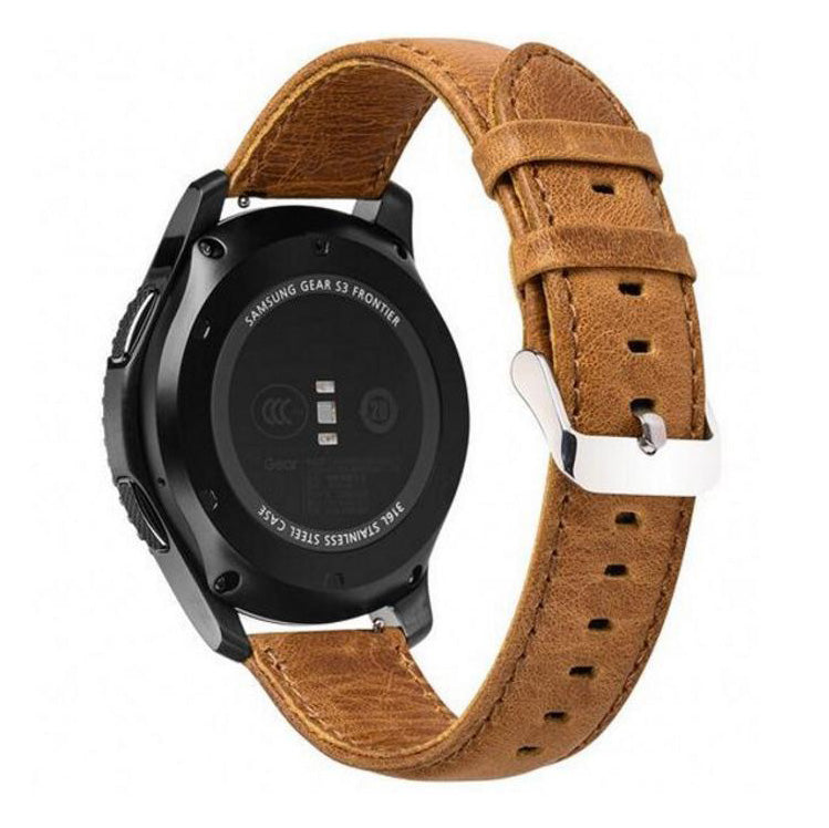 Leather Replacement Strap for Fossil Gen3 Q Explorist/Gen 2/Q Explorist Gen3/Q Explorist HR Gen4/Gen5 Carlyle HR/Julianna HR