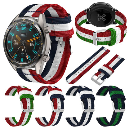 22mm Nylon Smart Watch Wrist Strap for Huawei Watch GT2e GT2 46mm