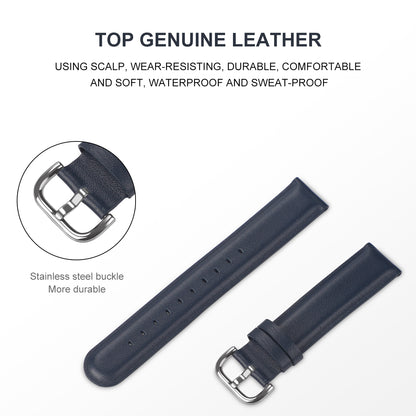 22mm Quality Leather Smart Watch Replacement Strap for Huawei Watch GT 2e/GT 46mm