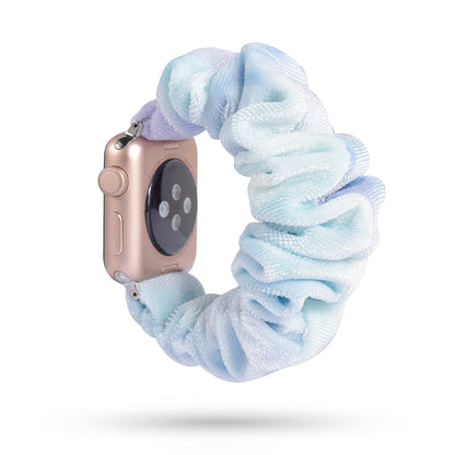 Printing Cloth Wrist Bracelet Watch Bank Strap for Apple Watch Series 8 45mm / Ultra 49mm / 7 45mm / Series 6 5 4 SE / SE (2022) 44m / 3 2 1 42mm