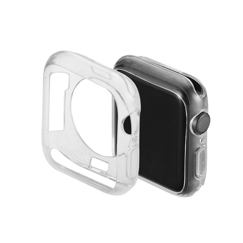 Silicone Smart Watch Case Protector for Apple Watch Series 6 SE 5 4 40mm / Series 3 2 1 38mm