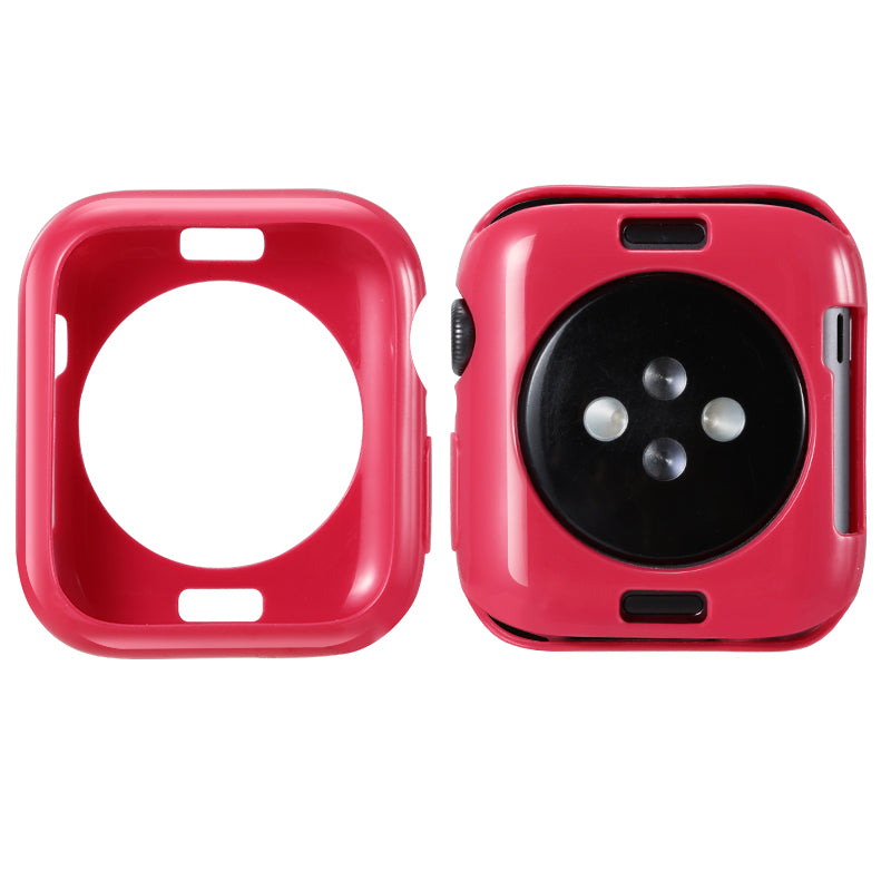 Silicone Smart Watch Case Protector for Apple Watch Series 6 SE 5 4 40mm / Series 3 2 1 38mm