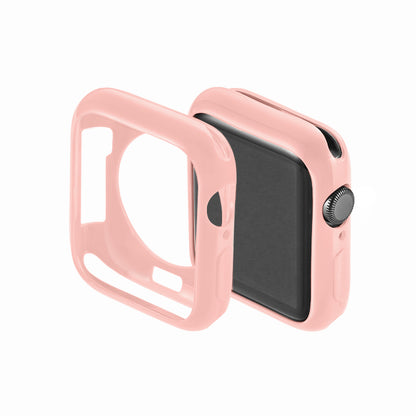 Silicone Smart Watch Case Protector for Apple Watch Series 6 SE 5 4 40mm / Series 3 2 1 38mm