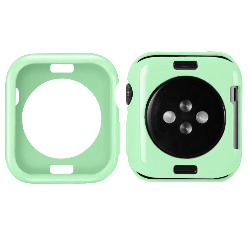 Silicone Smart Watch Case Protector for Apple Watch Series 6 SE 5 4 40mm / Series 3 2 1 38mm