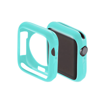 Silicone Smart Watch Case Protector for Apple Watch Series 6 SE 5 4 40mm / Series 3 2 1 38mm