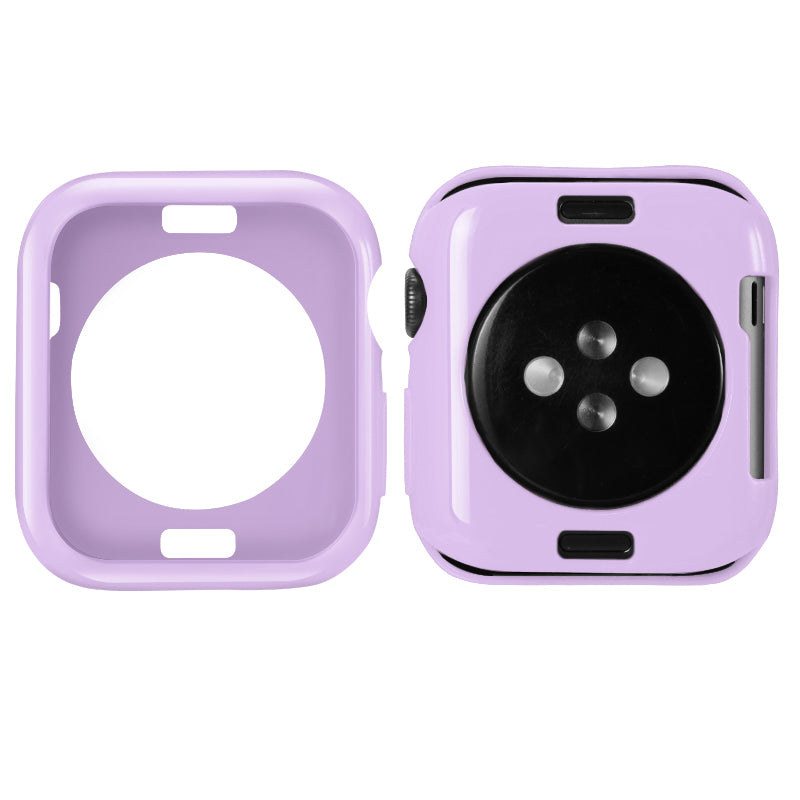 Silicone Smart Watch Case Protector for Apple Watch Series 6 SE 5 4 40mm / Series 3 2 1 38mm