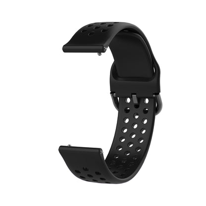 20mm Soft Silicone Watch Strap Replacement Smart Watch Band Strap for Huawei GT2 42mm Smart Watch / Huami Amazfit Watch Youth Edition