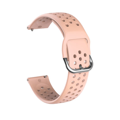 20mm Soft Silicone Watch Strap Replacement Smart Watch Band Strap for Huawei GT2 42mm Smart Watch / Huami Amazfit Watch Youth Edition