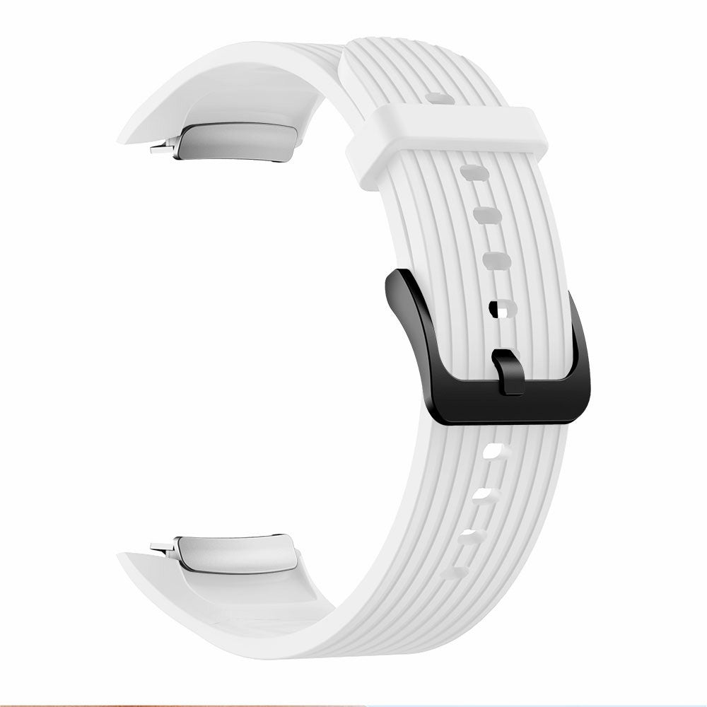 Vertical Stripes Grain Silicone Smart Watch Band Replacement [Large Size] for Samsung Galaxy Gear Fit2 pro