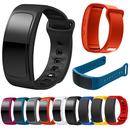 Flexible Silicone Watch Band for Samsung Gear Fit2, Small