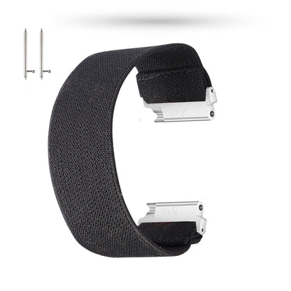 20mm Solid Color Printing Nylon Smart Watch Band for Samsung Galaxy Watch4 Classic 46mm 42mm/Watch4 44mm 40mm/Huawei Watch GT 2 42mm/Huami Amazfit Watch Youth Edition