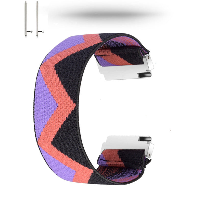 20mm Color Matching Nylon Watch Band for Samsung Galaxy Watch4 Classic 46mm 42mm/Watch4 44mm 40mm/Huawei GT 2 42mm/Huami Amazfit Watch Youth Edition