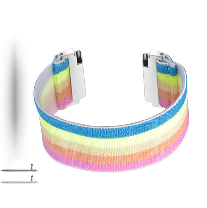 22mm Colorful Nylon Watch Band for Huawei Watch GT 2e/GT/GT 2 46mm