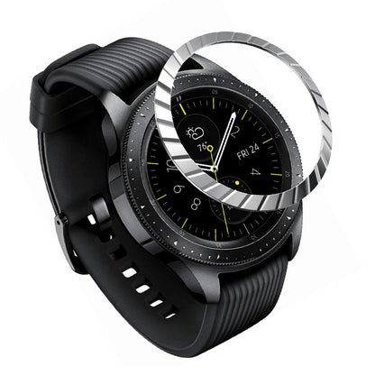 Anti Scratch Metal Smartwatch Dial Bezel Ring [G Type] for Samsung Galaxy Watch 42mm