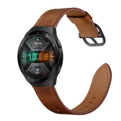 22mm Cowhide Leather (DS Style) Watch Strap for Huawei Watch GT 2e