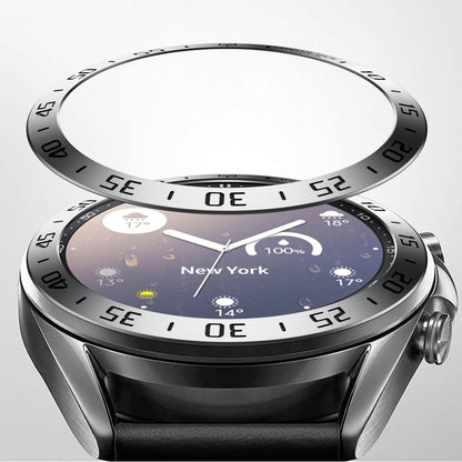 Anti Scratch Metal Smartwatch Dial Bezel Ring [A Type] for Samsung Galaxy Watch3 41mm