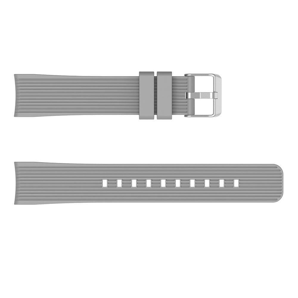 Pinstriped Silicone Smart Watch Band for Samsung Galaxy Watch3 41mm