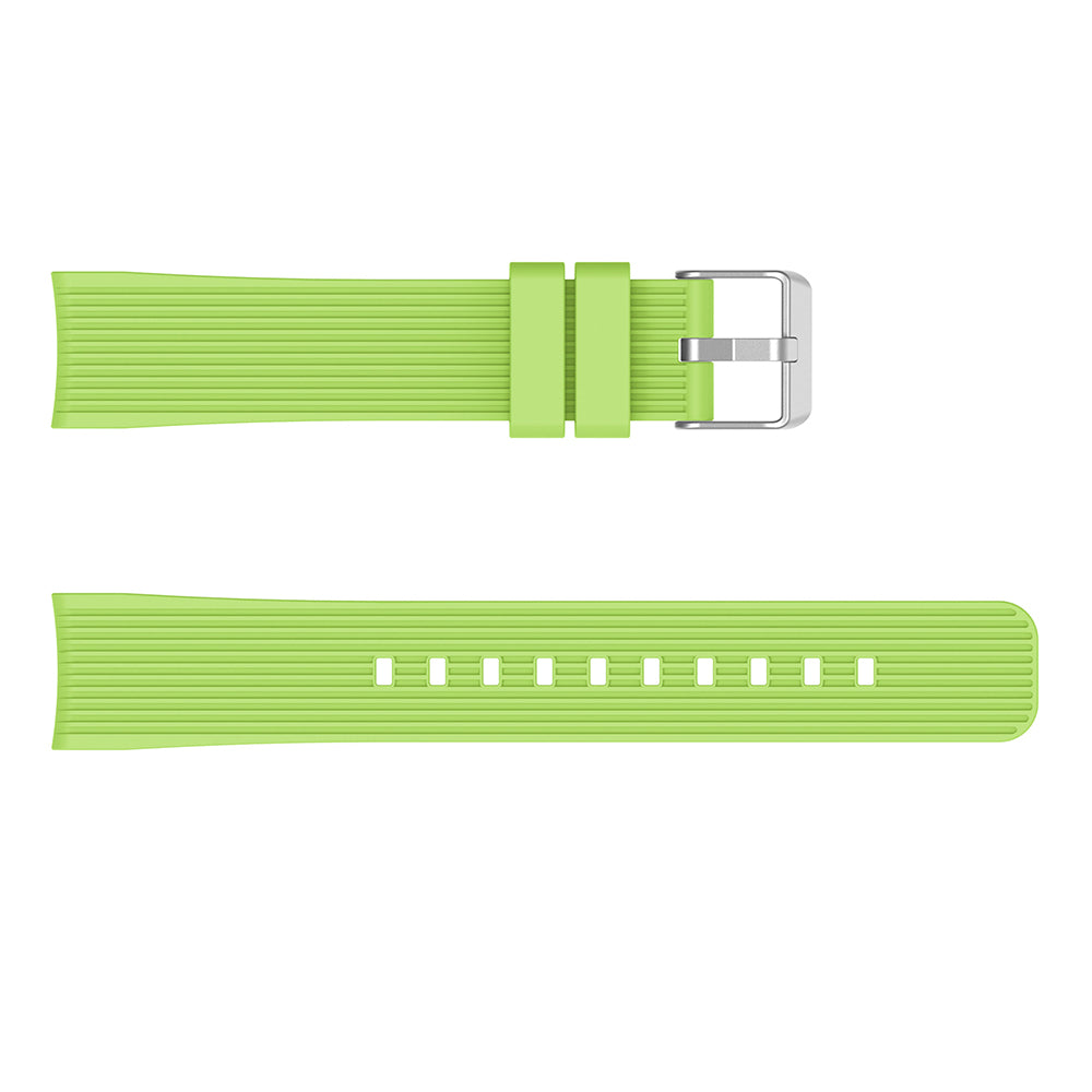 Pinstriped Silicone Smart Watch Band for Samsung Galaxy Watch3 41mm