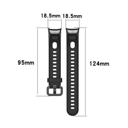 Silicone Smart Watch Strap with Metal Buckle for Huawei Honor 5i/Huawei Watch Band 4